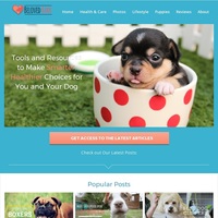 Image of website Beloved Bark